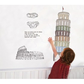 The Tower of Pisa Wall Sticker